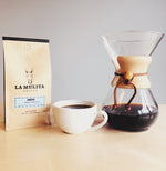 Chemex Brewer with La Mulita Coffee