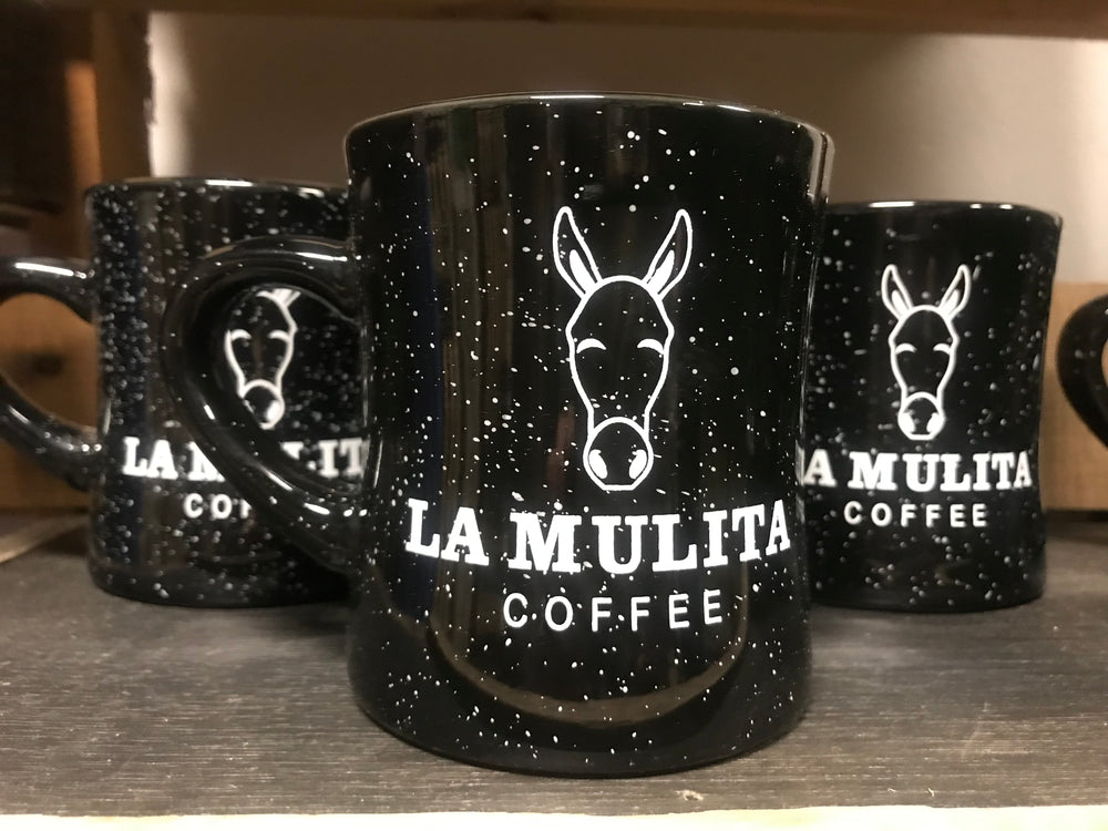 La Mulita Speckled Diner Mug