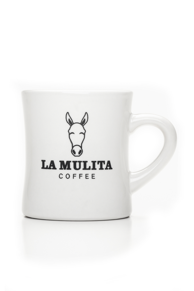 La Mulita Diner Mug - White